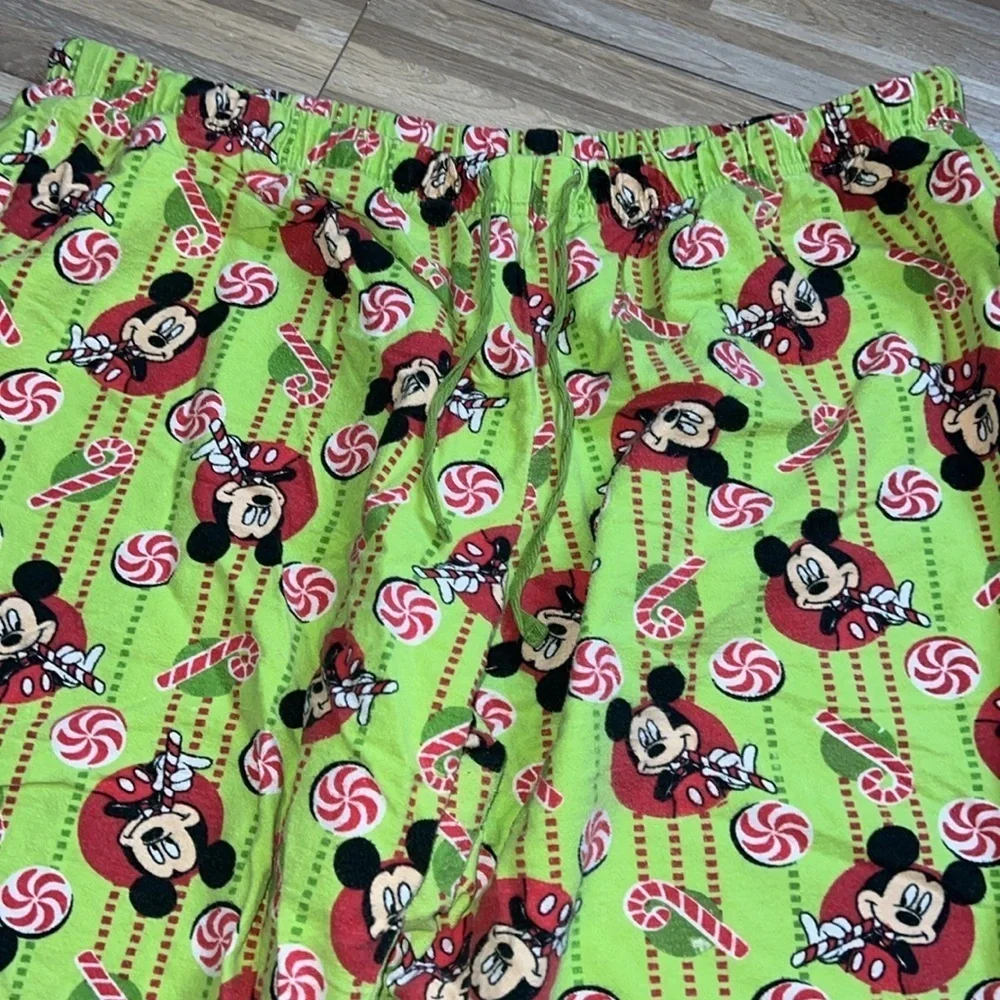 DISNEY Mickey Mouse Christmas fleece pajama pants